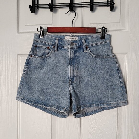 Abercrombie & Fitch The 4" Mom Short High Rise - Curve Love 2/26 - Picture 3 of 8